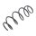 Suspension Spring front axle coil spring KYB for CITROËN C3 and others