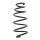 Suspension Spring front axle coil spring KYB for e.g. OPEL ASTRA