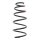 Suspension Spring front axle coil spring KYB for e.g. OPEL ASTRA