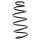 Suspension Spring front axle coil spring KYB for e.g. OPEL ASTRA