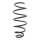 Suspension Spring front axle coil spring KYB for OPEL INSIGNIA