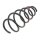 Suspension Spring front axle coil spring KYB for e.g. OPEL INSIGNIA