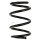 Suspension Spring front axle coil spring Ø 140 mm KYB for e.g. AUDI A3