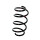 Suspension front axle coil spring Ø 166 mm KYB IAM-Expertise for KIA SPORTAGE