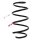 Suspension Front Axle Coil Spring Ø 168 mm KYB IAM-Expertise for KIA SPORTAGE