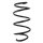 Suspension Spring front axle coil spring KYB fits KIA SPORTAGE