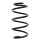 Suspension Spring front axle Ø 140 mm KYB for SKODA OCTAVIA and others