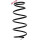 Suspension Spring front axle coil spring Ø 145 mm KYB for TOYOTA YARIS