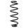 Suspension Spring rear axle coil spring KYB suitable for e.g. AUDI A3