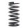 Suspension Spring rear axle coil spring Ø 110 mm KYB for e.g. FORD ESCORT