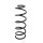 Suspension Spring rear axle coil spring KYB IAM-Expertise fits MAZDA CX-5