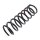 Suspension Spring rear axle coil spring Ø 117 mm KYB for FORD MONDEO