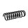 Suspension Spring rear axle coil spring Ø 106 mm KYB for MITSUBISHI OUTLANDER