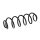 Suspension Spring rear axle coil spring KYB suitable for PEUGEOT 2008