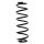 Suspension Spring rear axle coil spring KYB IAM-Expertise for SEAT LEON