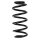 Suspension Spring rear axle coil spring KYB IAM-Expertise fits TOYOTA RAV