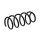 Suspension Spring rear axle coil spring Ø 108 mm KYB for e.g. MINI