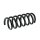 Suspension Spring rear axle coil spring KYB IAM-Expertise fits FORD S-MAX