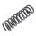 Suspension Spring rear axle coil spring Ø 103 mm KYB for BMW 5 Series