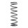 Suspension Spring rear axle coil spring Ø 112 mm KYB for NISSAN MICRA