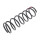 Suspension Spring rear axle coil spring Ø 112 mm KYB for NISSAN MICRA