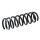 Suspension Spring rear axle coil spring Ø 102 mm KYB for KIA OPTIMA