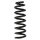 Suspension Spring rear axle coil spring Ø 101 mm KYB for e.g. MB C-CLASS