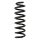 Suspension Spring rear axle coil spring Ø 100 mm KYB for MB C-CLASS