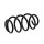 Suspension Spring rear axle coil spring Ø 127 mm KYB for MB GLA-CLASS