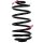 Suspension Spring rear axle coil spring Ø 161 mm KYB for e.g. MB CITAN