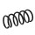 Suspension Spring rear axle coil spring Ø 144 mm KYB for FORD SCORPIO