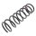 Suspension Spring rear axle coil spring Ø 129 mm KYB for e.g. FORD MAVERICK