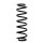 Suspension Spring rear axle coil spring Ø 100 mm KYB for e.g. AUDI A3
