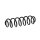 Suspension Spring rear axle coil spring Ø 110 mm KYB for e.g. VW PASSAT