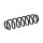 Suspension Spring rear axle coil spring Ø 104 mm KYB for e.g. SKODA SUPERB