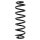 Suspension Spring rear axle coil spring Ø 110 mm KYB for e.g. VW TOURAN