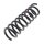 Suspension Spring rear axle coil spring Ø 103 mm KYB for MB C-CLASS