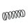 Suspension Rear Axle Coil Spring Ø 140 mm KYB for SSANGYONG REXTON