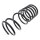 Suspension Spring rear axle coil spring Ø 178 mm KYB for e.g. MB G-CLASS
