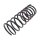 Suspension Spring rear axle coil spring Ø 178 mm KYB for e.g. MB G-CLASS