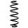 Suspension rear axle coil spring Ø 114 mm KYB IAM-Expertise for e.g. AUDI A4