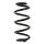 Suspension Rear Axle Coil Spring Ø 116 mm KYB Aftermarket-Expertise for AUDI A4