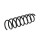 Suspension Rear Axle Coil Spring Ø 115 mm KYB IAM-Expertise for BMW 5 Series