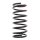 Suspension Spring rear axle coil spring Ø 178 mm KYB for HYUNDAI GALLOPER II