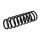 Suspension Rear Axle Coil Spring Ø 109 mm KYB for MITSUBISHI OUTLANDER