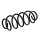 Suspension Rear Axle Coil Spring Ø 108 mm KYB IAM-Expertise for OPEL KARL
