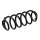 Suspension Rear Axle Coil Spring Ø 111 mm KYB IAM-Expertise for OPEL ASTRA