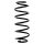 Suspension Rear Axle Coil Spring Ø 127 mm KYB IAM-Expertise for TOYOTA AURIS