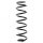 Suspension rear axle coil spring Ø 106 mm KYB IAM-Expertise for e.g. VW GOLF