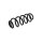 Suspension Rear Axle Coil Spring Ø 118 mm KYB Aftermarket-Expertise for AUDI Q5